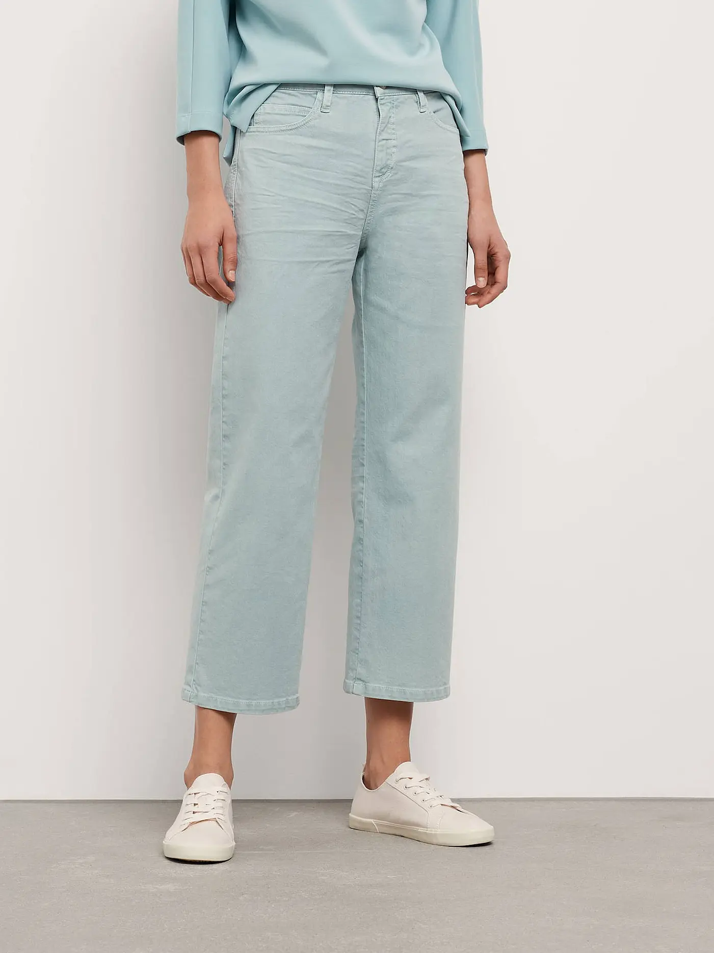 OPUS | Jeans Flared Marny Fresh | grün